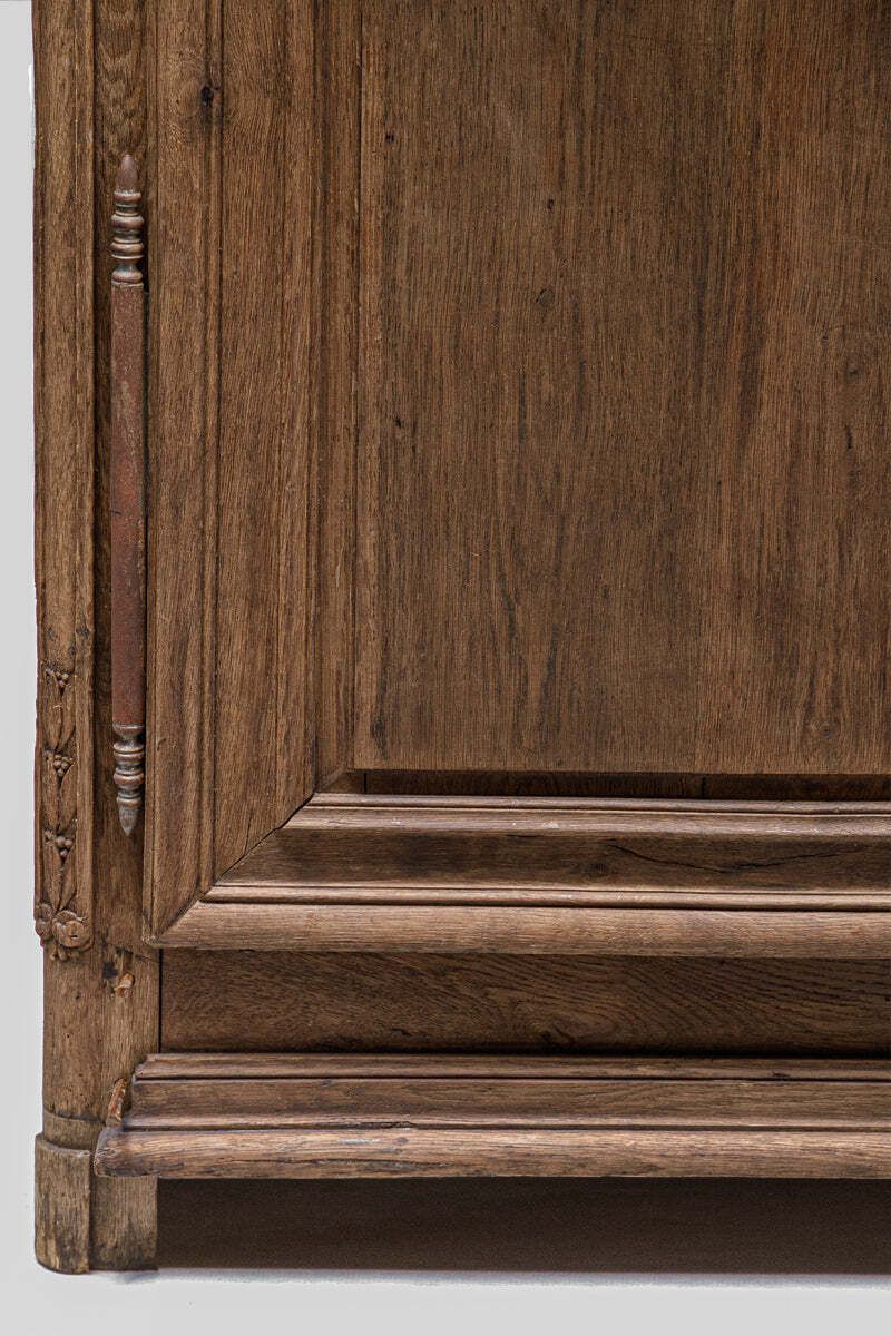 Rustic Antique French Marriage Armoire photo vinterior