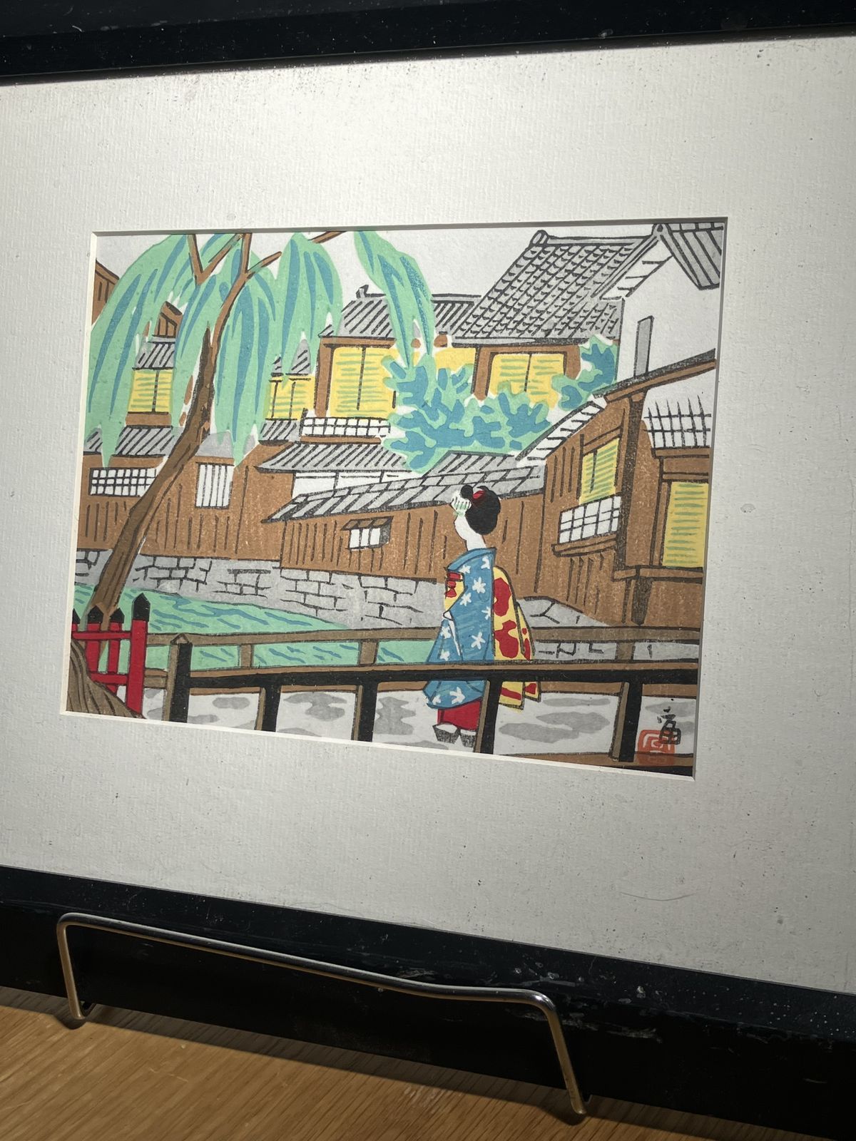 photo furniture Kyoto Wood Block By Tokuriki Tomikichiro