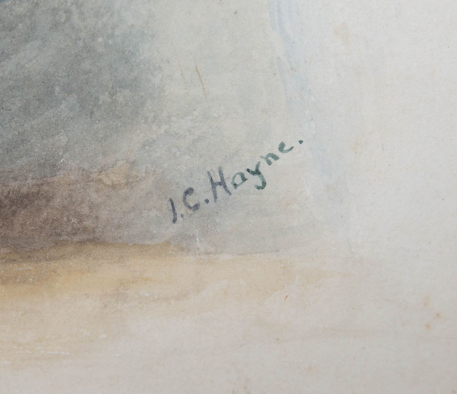 J. C. Hayne   Early 20th Century Watercolour, The Milkmaid photo vinterior
