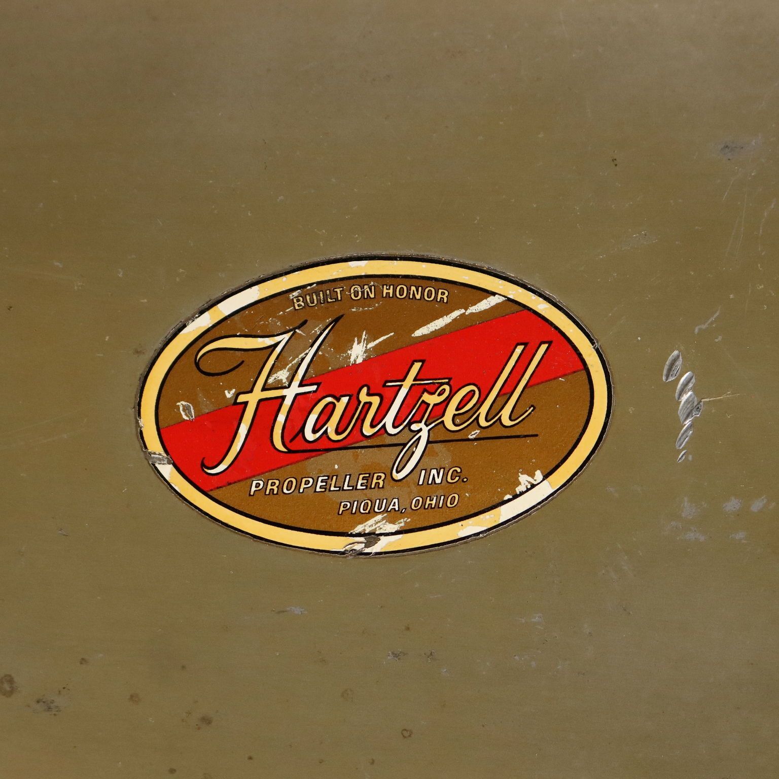 Propeller Blade Hartzell Propeller Inc. Piqua Ohio USA XX Century photo Home Decor