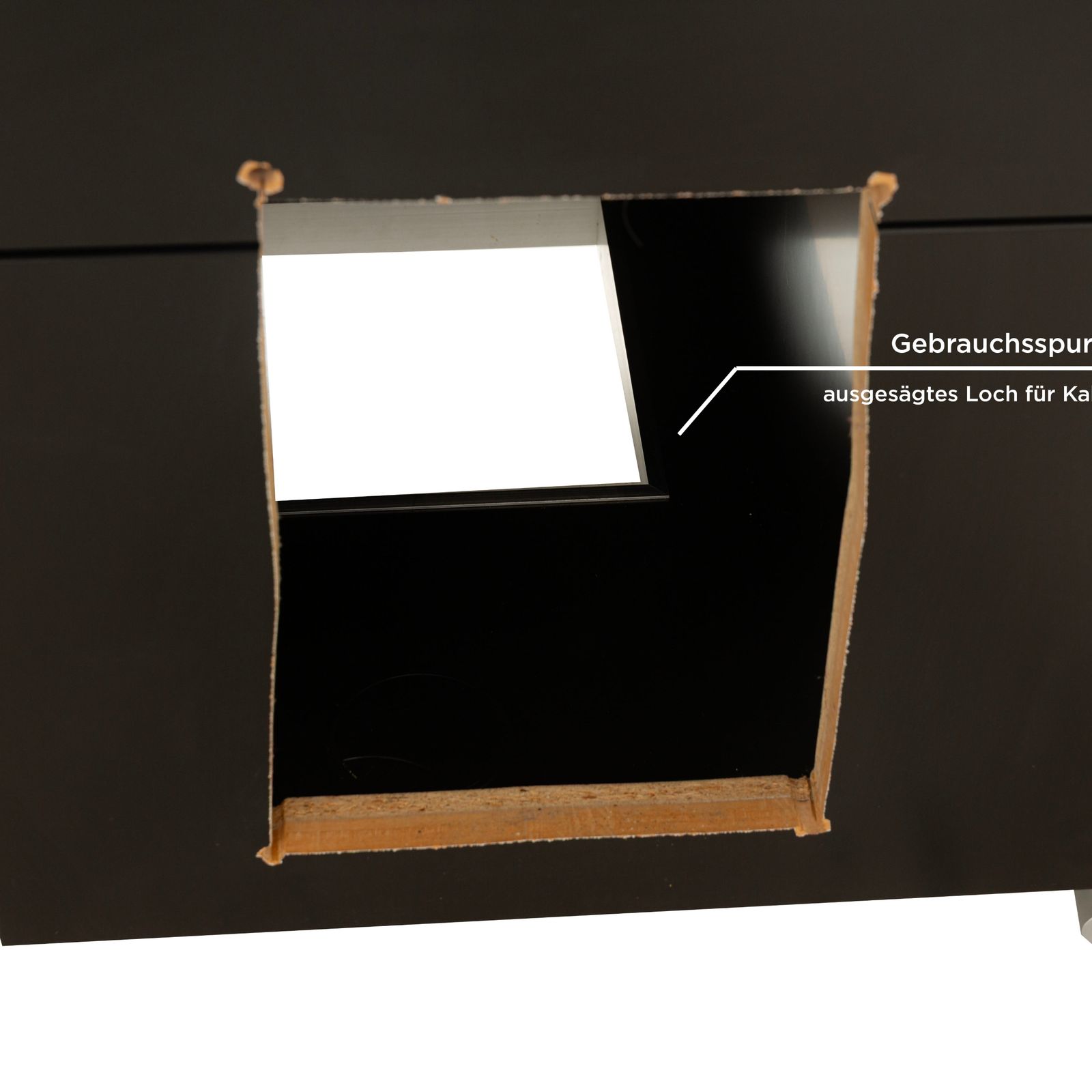 photo furniture Buffet bas Rolf Benz en bois, noir