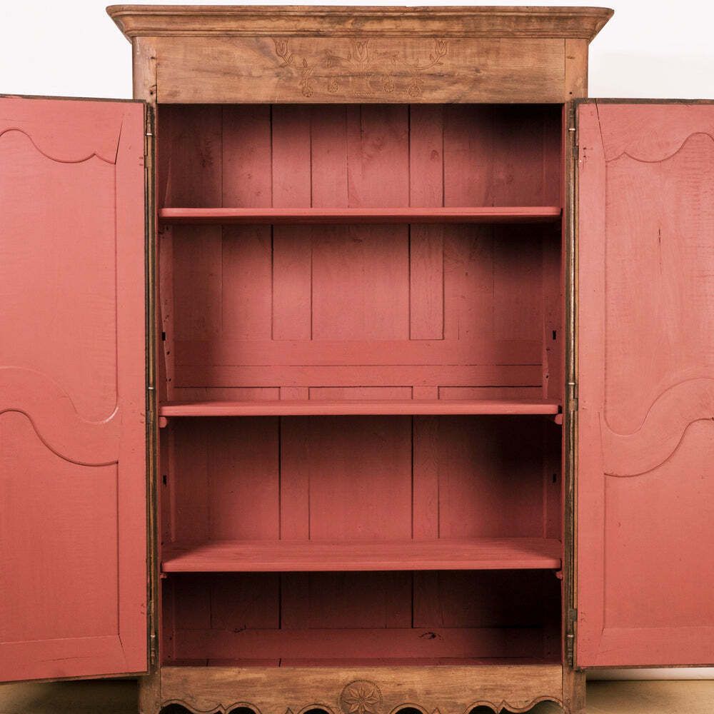19th C Antique French Louis XV Armoire Or Wardrobe photo Furniture