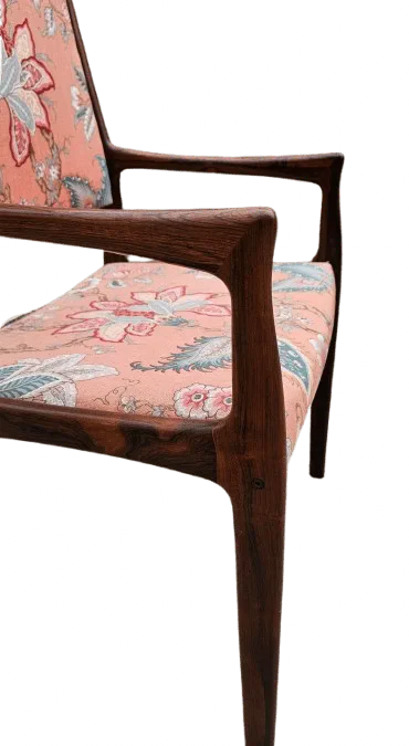 Furniture Danish Rosewood Dining Chairs 2 Carvers 4 Chairs photo