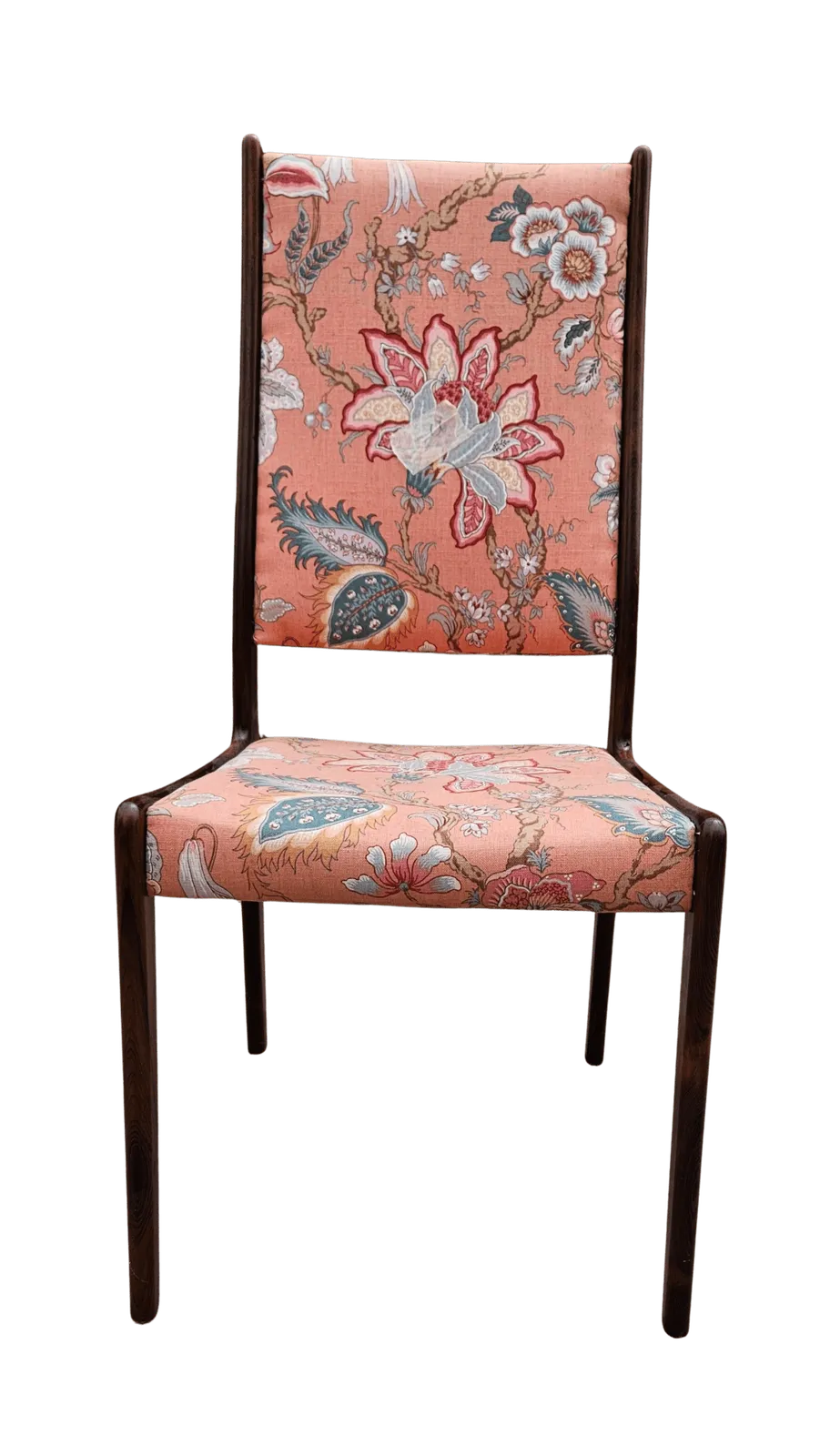 2200.0 Danish Rosewood Dining Chairs 2 Carvers 4 Chairs photo
