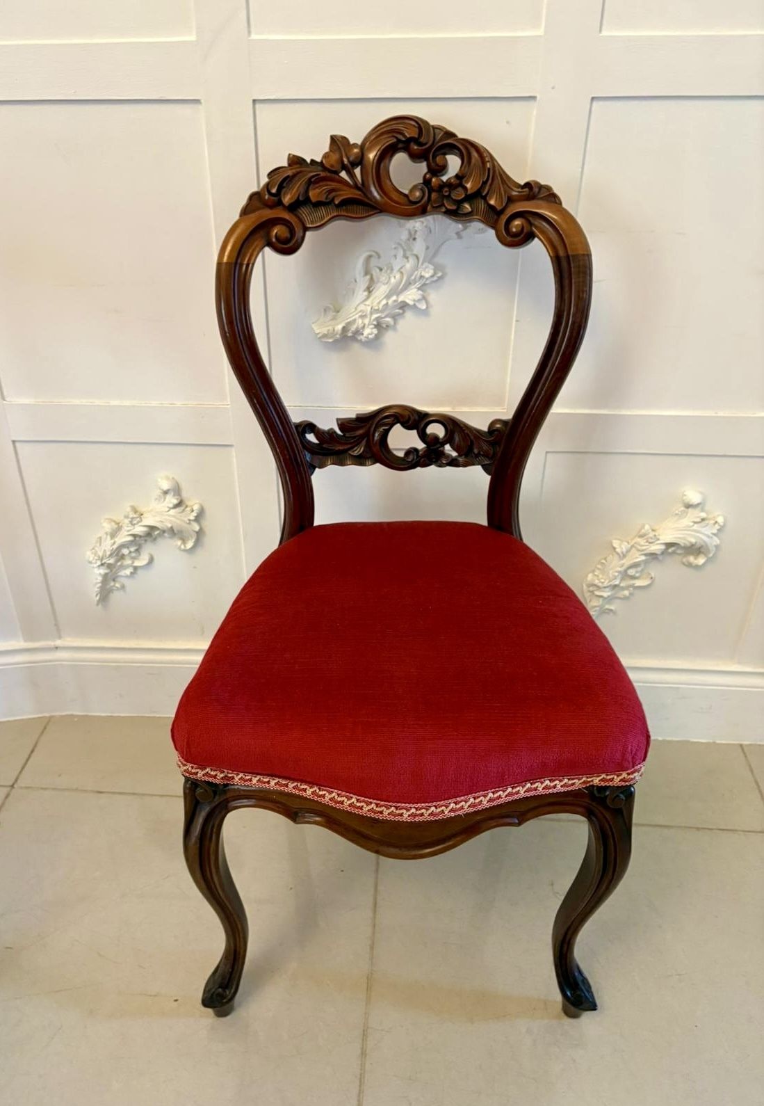 photo buy Outstanding Quality Set Of 10 Antique 19th Century Carved Mahogany Dining Chairs