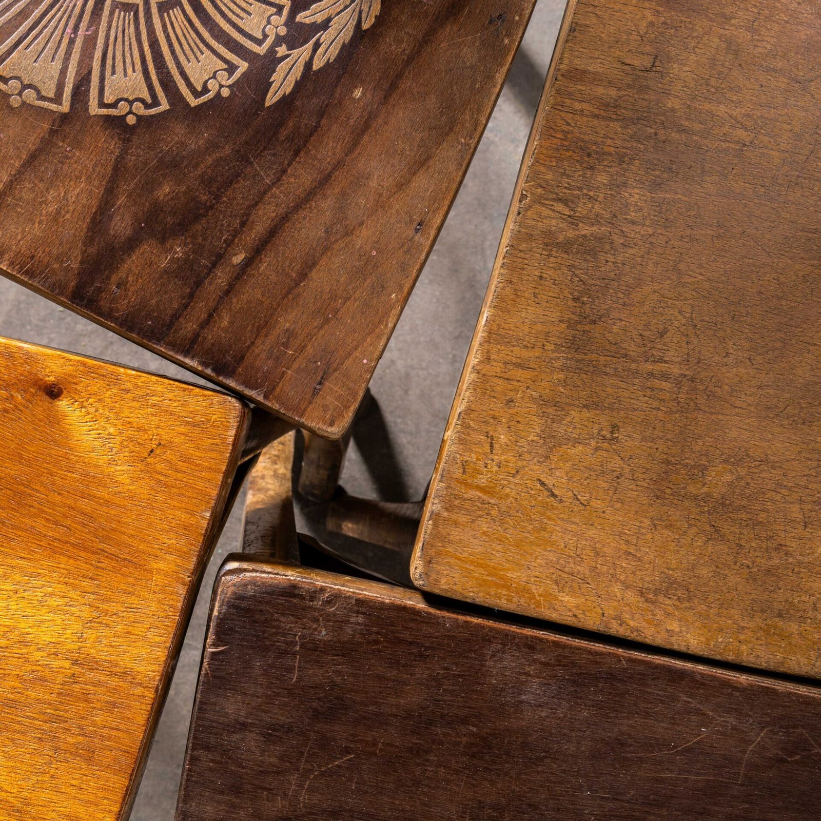 Bentwood Dining Chairs Sku: 3521 1950’s Simple Warm Honey Bentwood Café Chairs – Small Batch Available photo Furniture