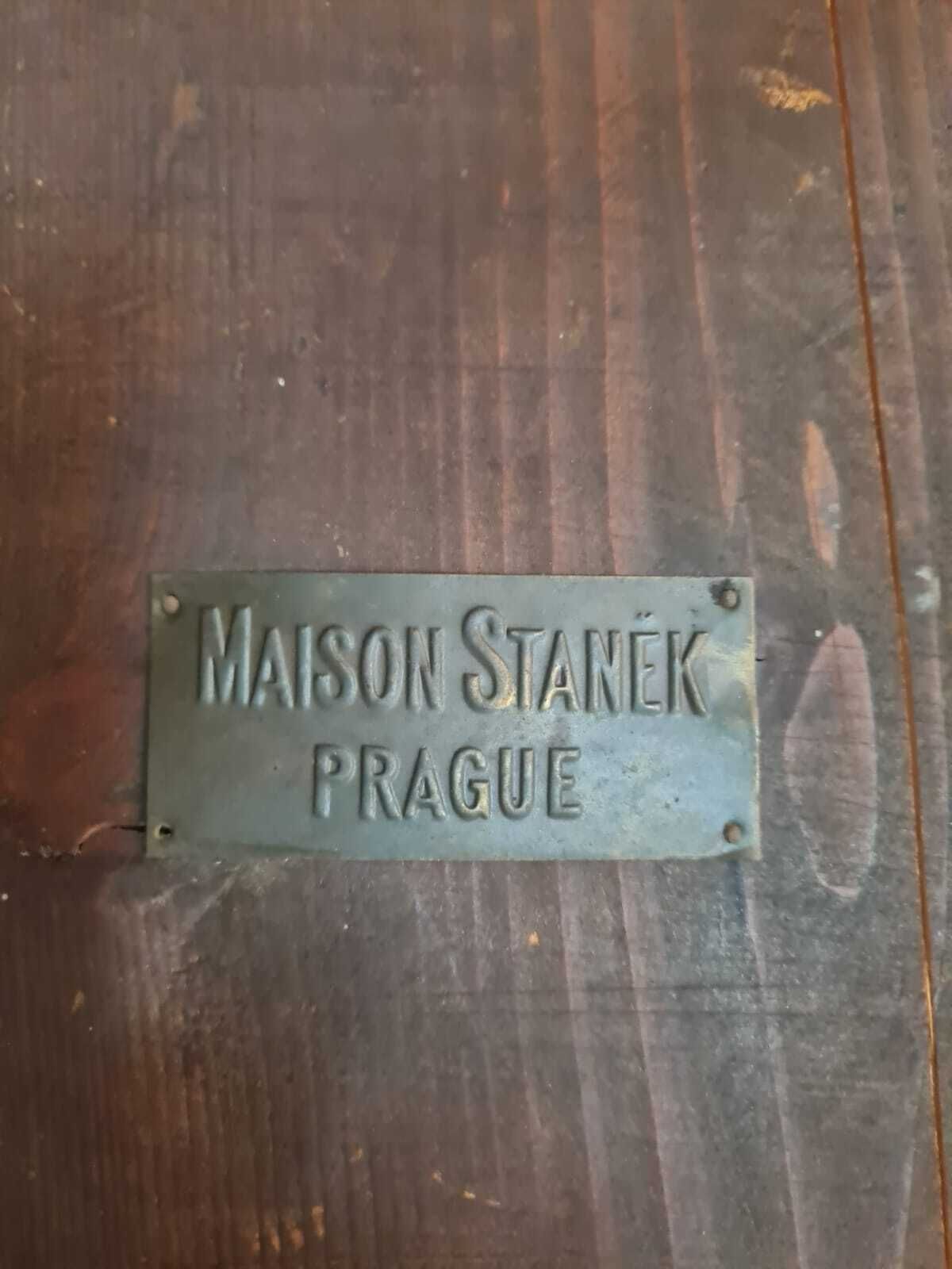 Antique Faux Bamboo Parlor Set By Maison Staněk – Prague, Circa 1910 photo vintage
