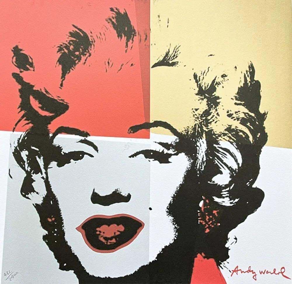 Andy Warhol   Diamond Dust Marilyn