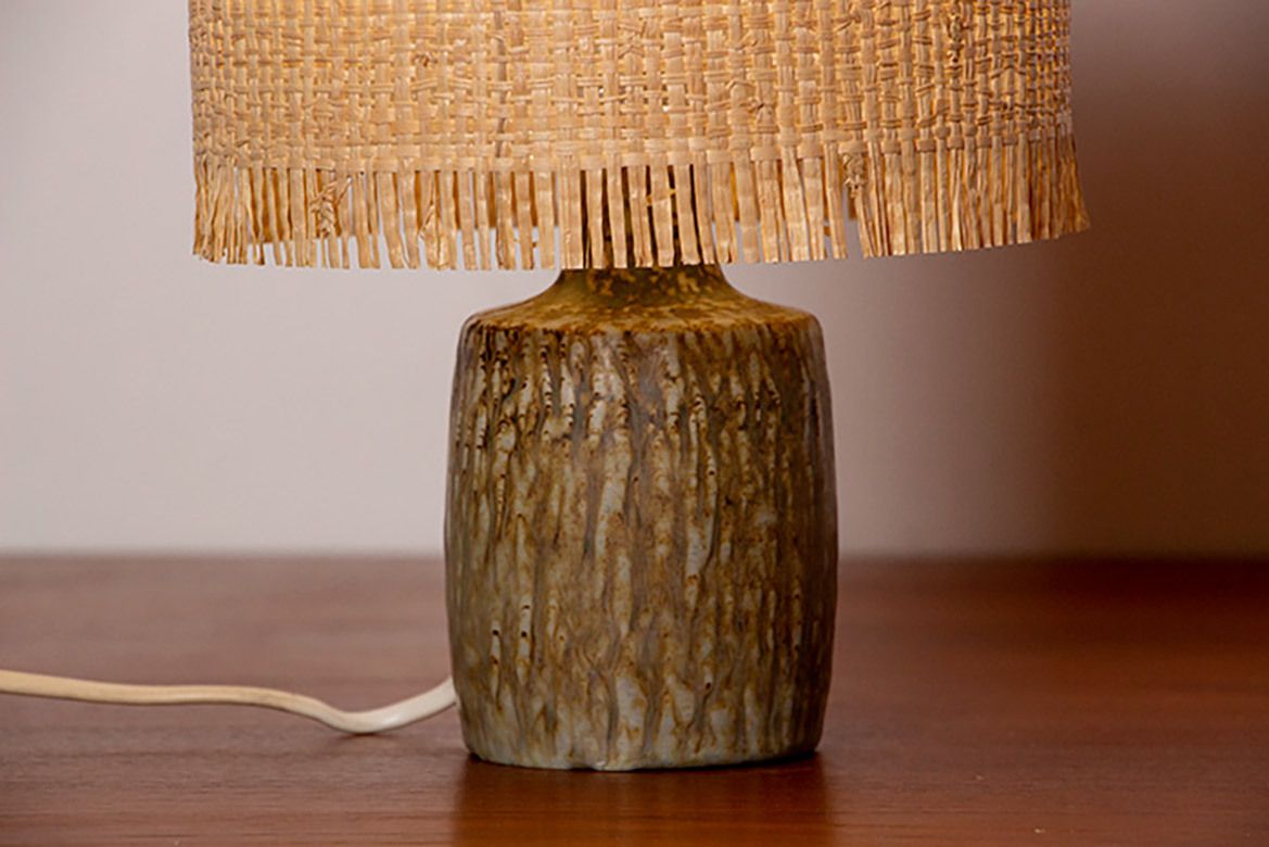 photo for sale Swedish Ceramic Floor Lamp From The "Rubus" Series By Gunnar Nylund For Rörstrand, 1960.