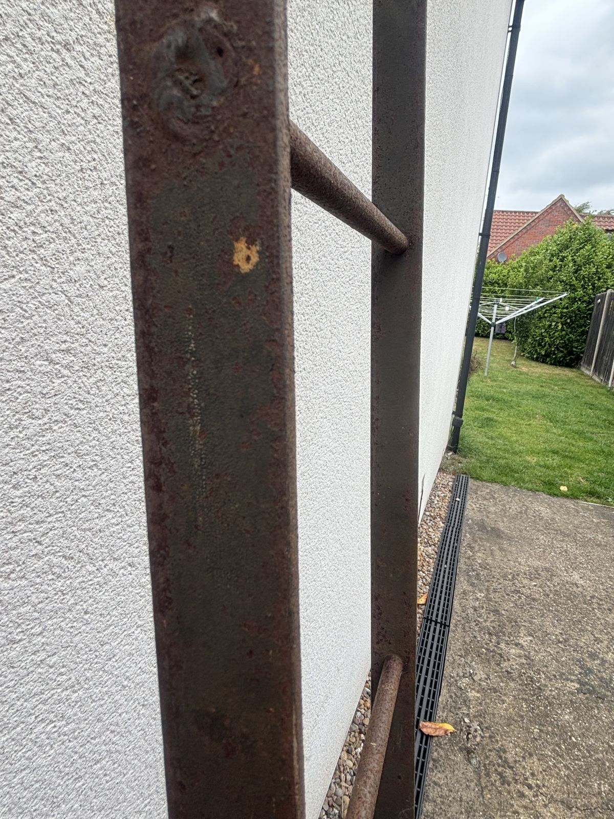 Rare Antique Cast Iron Loft Ladder By Butterley – Circa 1880 photo Home Decor