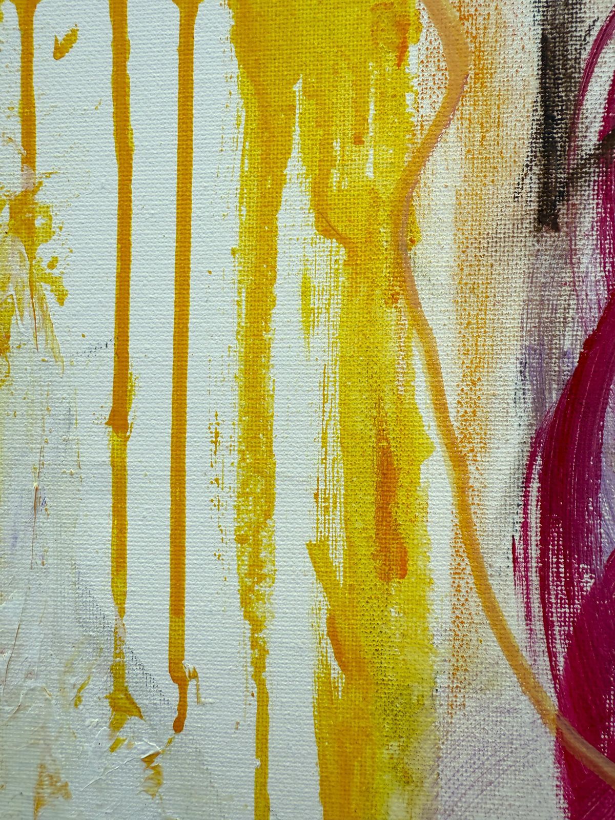 Nerea Chaos War And Peace Acrylic On Canvas Painting 2025 photo vinterior