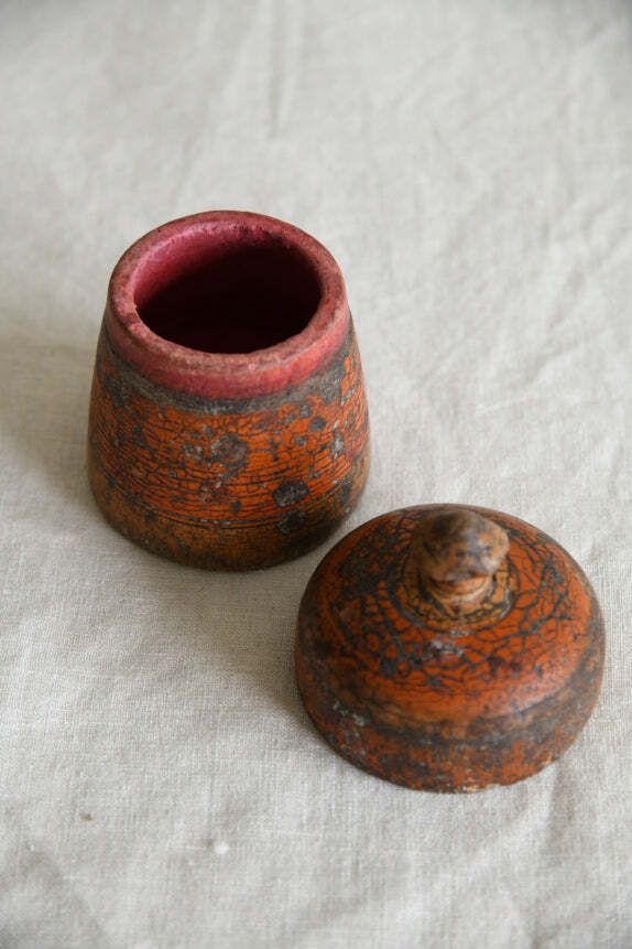 Indian Woodenware Pots, Oriental photo 225.0