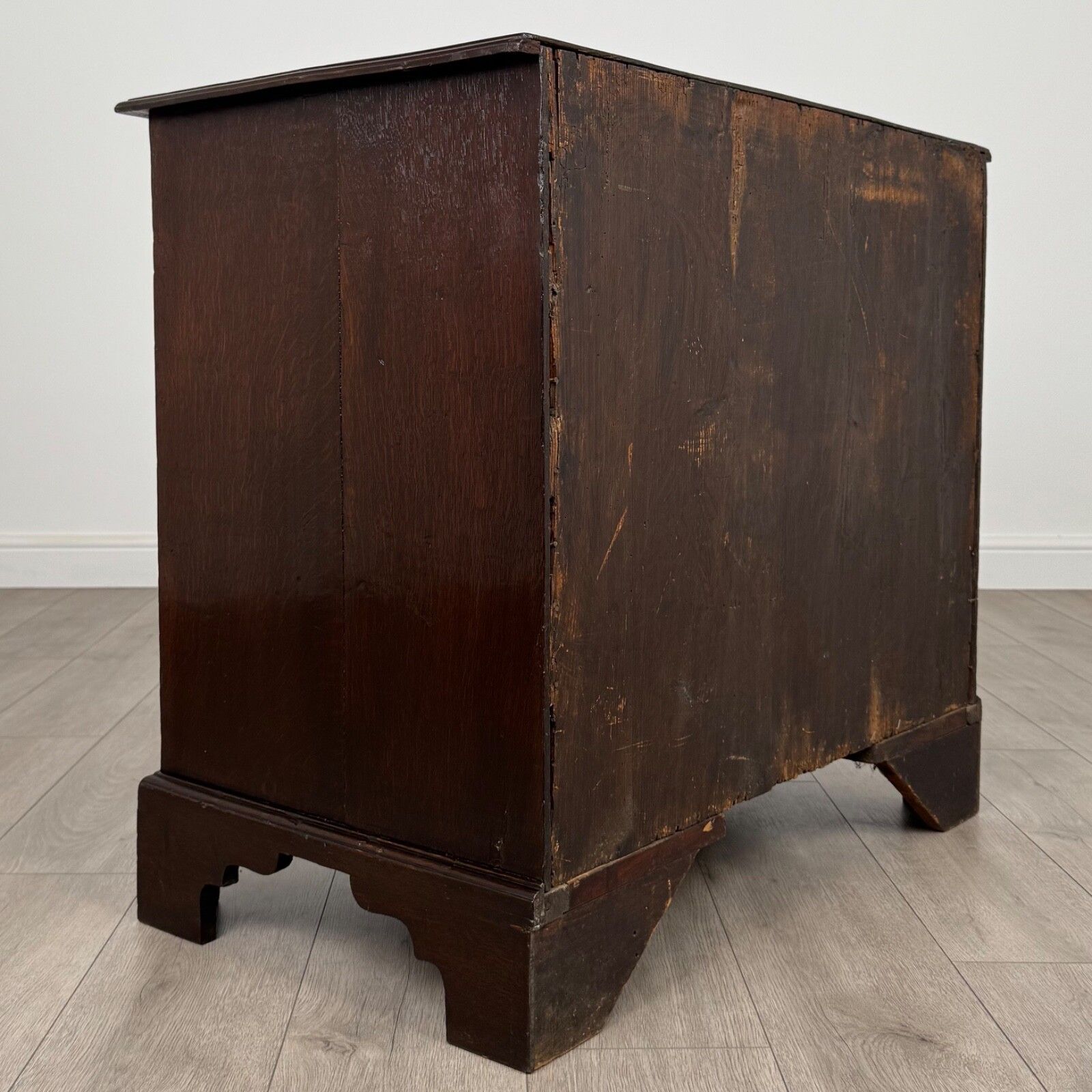 Antique 18th Century Fine Quality Chest Of Drawers In Oak photo Furniture