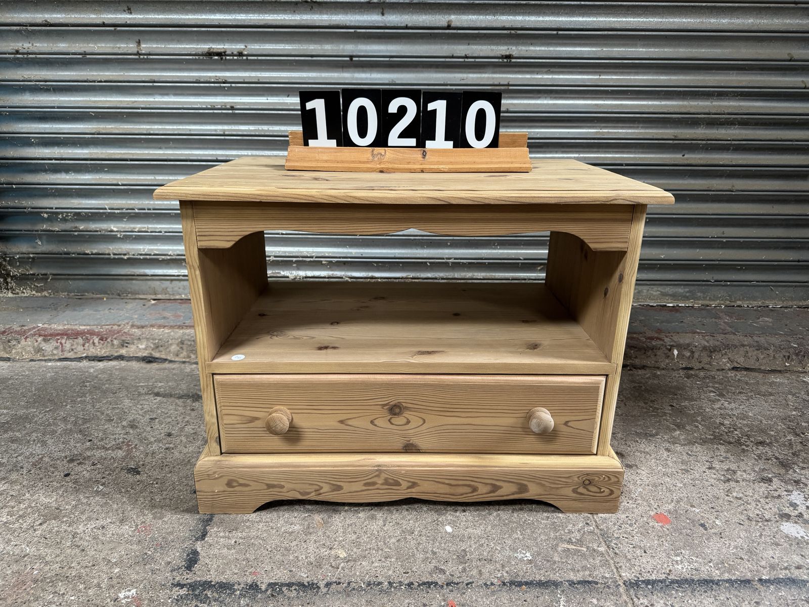 Old Pine Tv Stand   Shown With 32" Tv, Ready For Wax/Paint photo Furniture