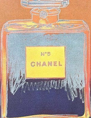 Andy Warhol, Chanel, 1980s, Print photo furniture
