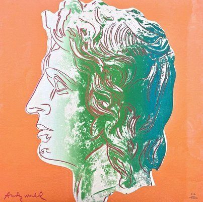 Andy Warhol, Alexander The Great Orange, 1980s, Print