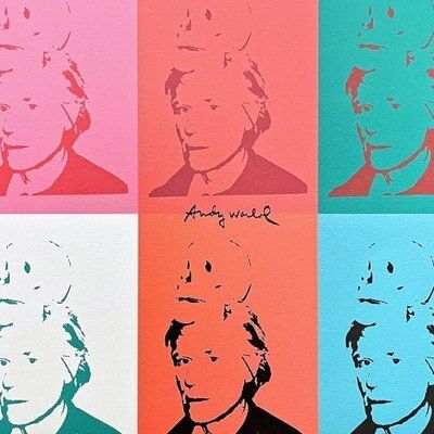After Andy Warhol, 9x Self Portrait, 1980s, Print