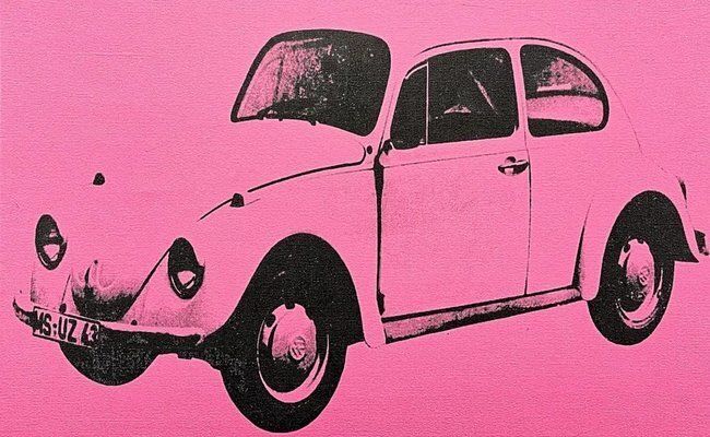 After Andy Warhol, Volkswagen Dark Pink, 1980s, Print