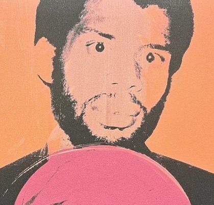 Andy Warhol, Kareem Abdul Jabbar, 1980s, Print photo furniture