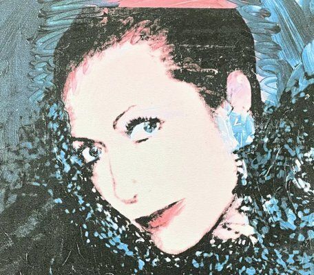 Andy Warhol, Madame Helene Rochas, 1980s, Print photo furniture