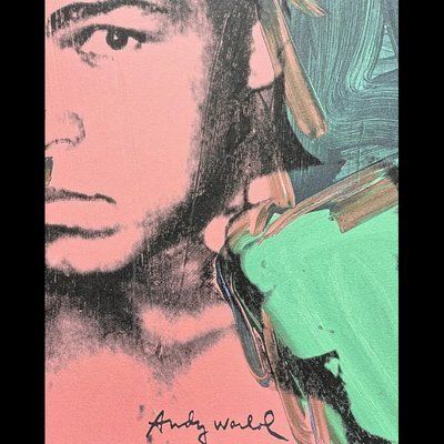 Andy Warhol, Muhammad Ali Blue Green, 1980s, Print photo Art