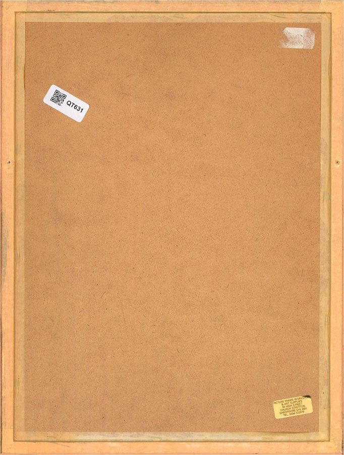 P. Bedecy   Signed 1926 Watercolour, Market Street photo for sale