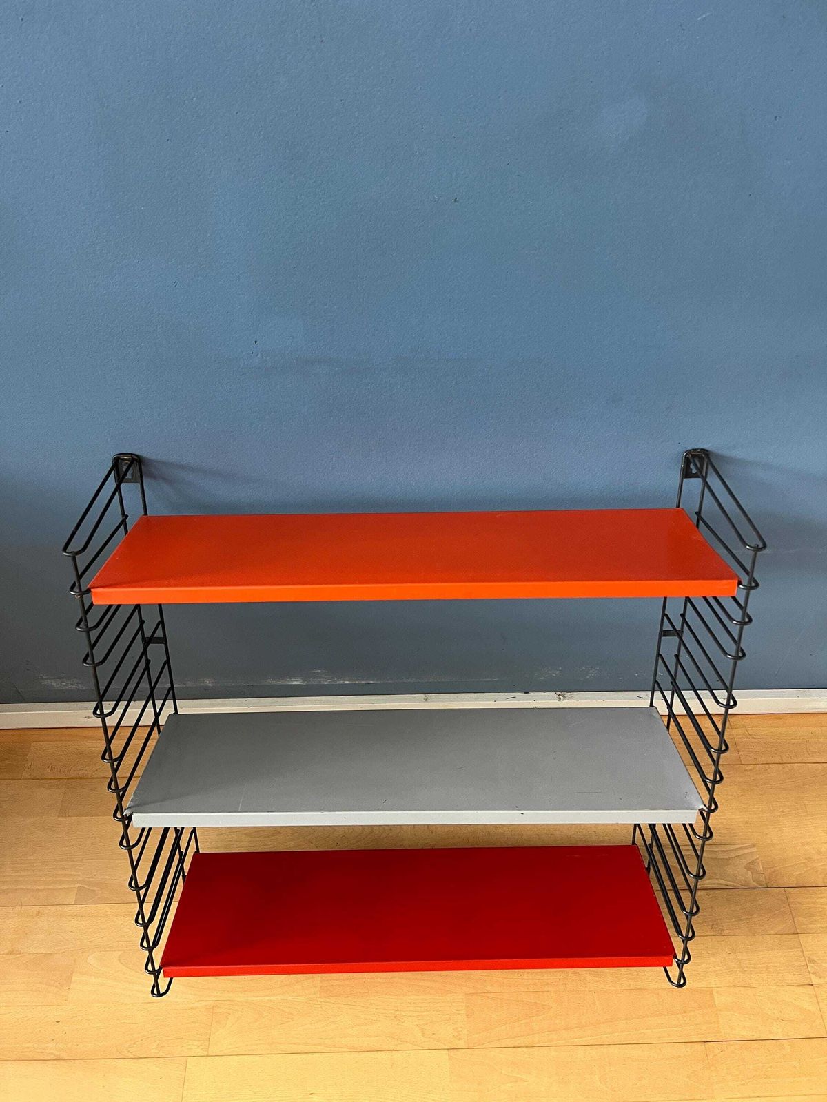 Orange, Red And Gray Tomado Vintage Modular Wall System   Shelves   Unit photo for sale