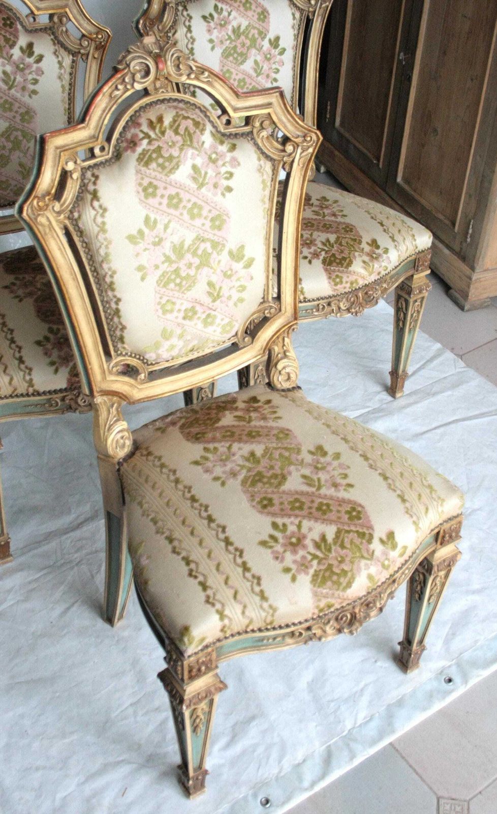 Set Of 4 Napoleon III Chairs, Second Half Of The Nineteenth Century, France photo Furniture