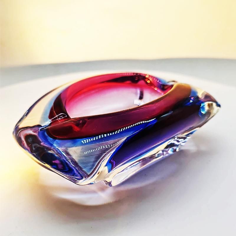1960s Ashtray Or Catch All In Murano Glass. Made In Italy.