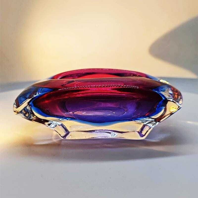 1960s Ashtray Or Catch All In Murano Glass. Made In Italy. photo furniture