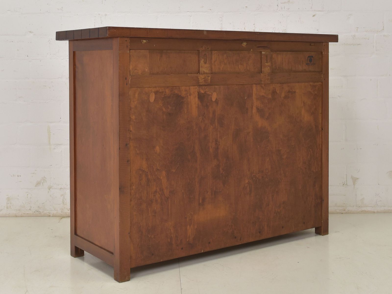 1192.0 Sideboard Chest Of Drawers Restored Mid Century Around 1960 Vintage Retro Softwood photo