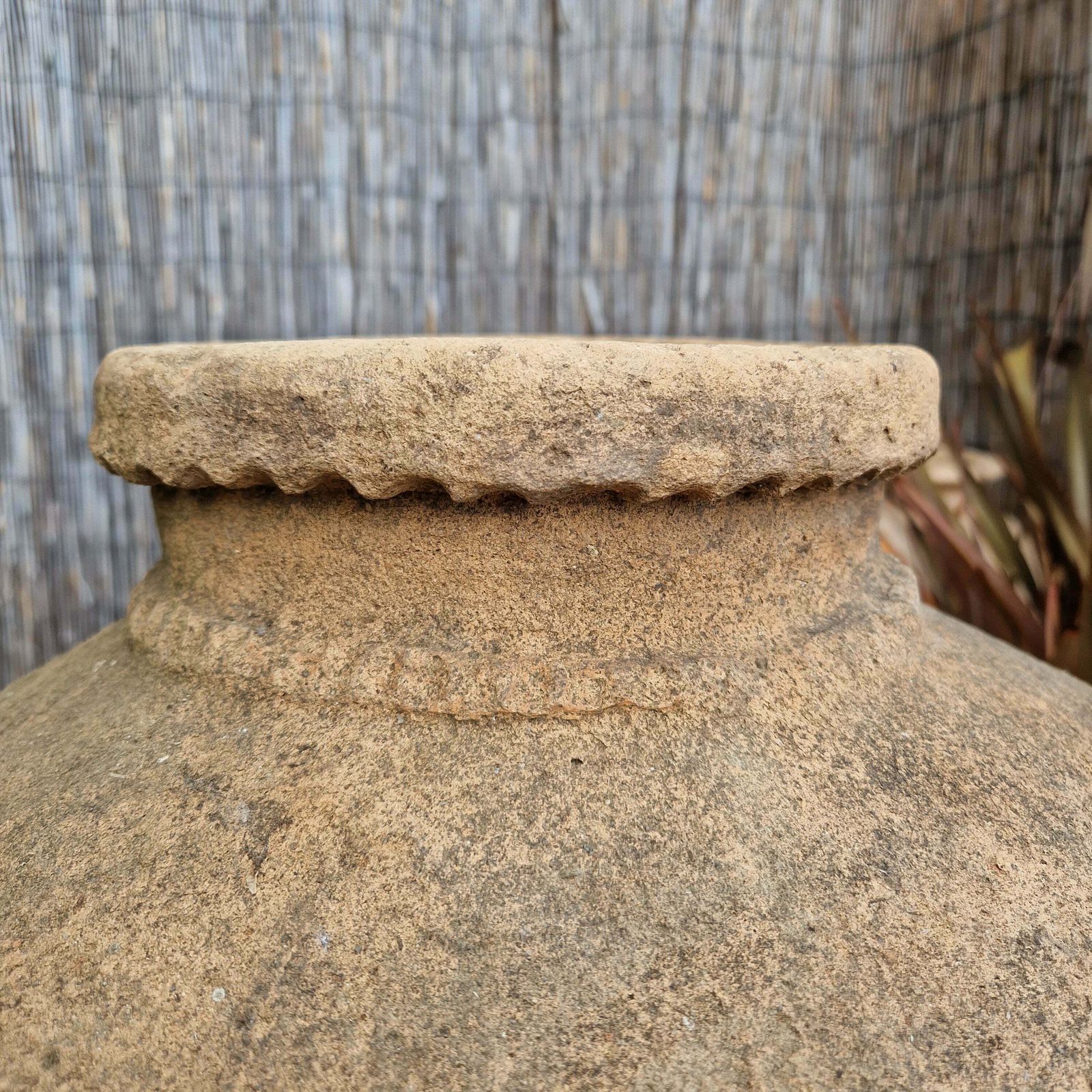 Antique Terracotta Urn On Stand 9 photo furniture