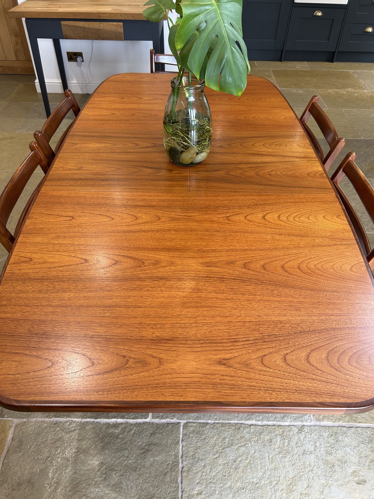 G Plan Fresco Vintage Extending Dining Table And 6 Mid Century Chairs photo 1095.0