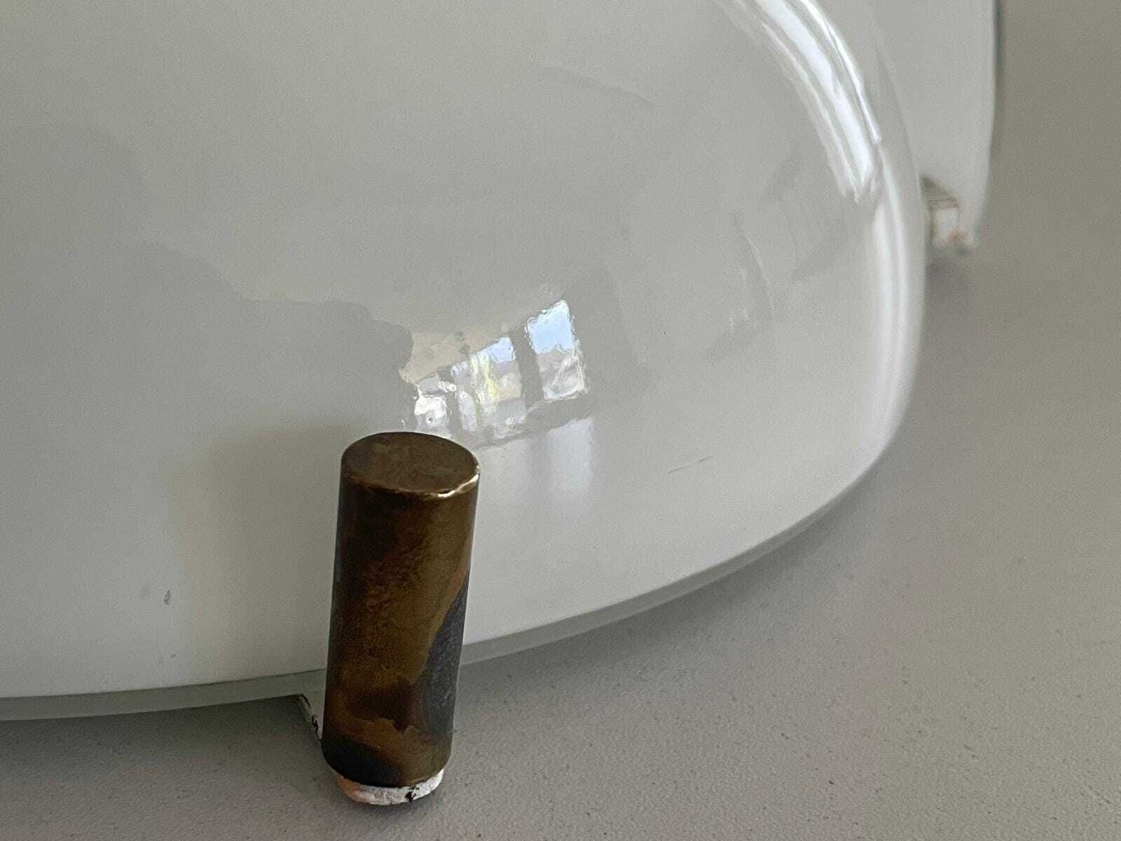 photo for sale Mania Big Size Single Sconce In Glass By Vico Magistretti For Artemide, 1960s, Italy