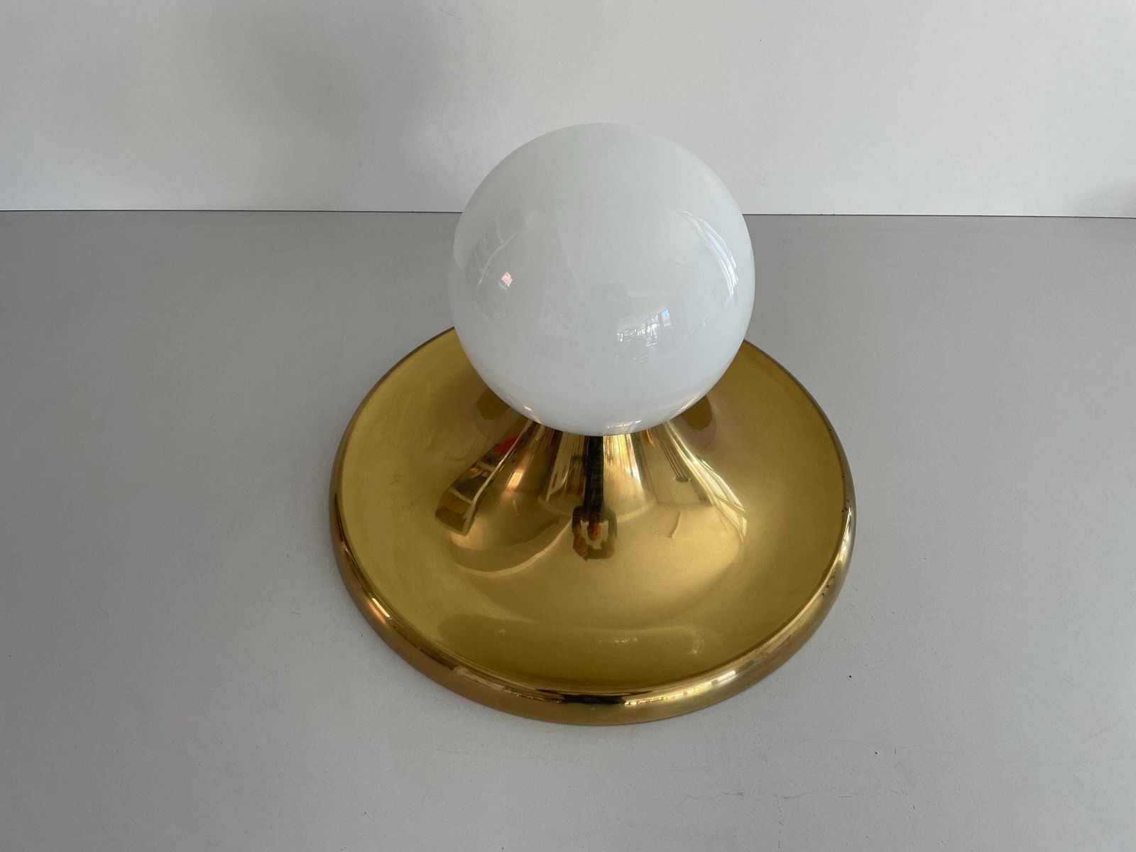 Light Ball' Large Model Ceiling Lamp By A. Castiglioni & P. Giacomo For Flos, 1960s, Italy photo Lighting