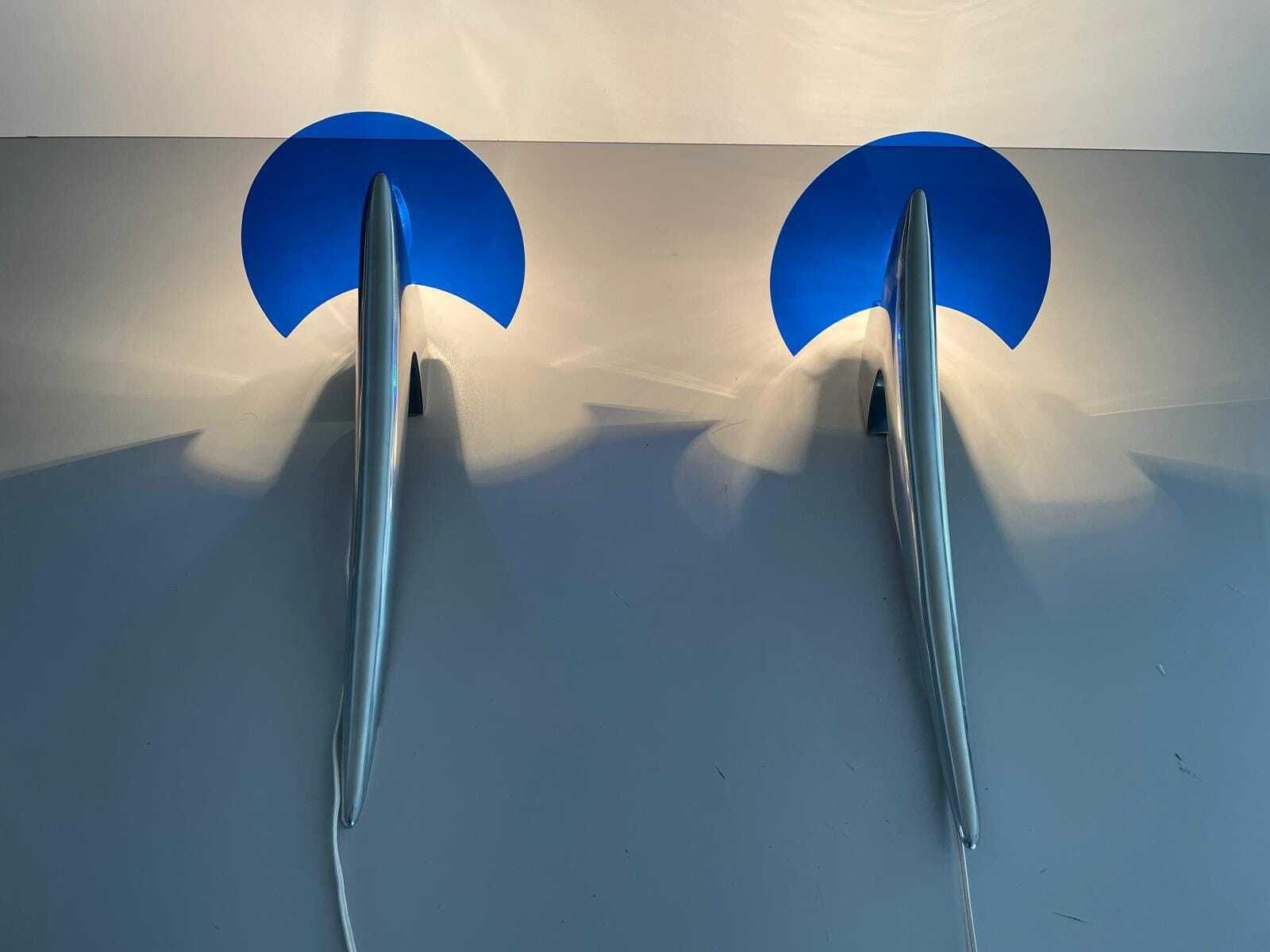 Alien Sconces By Joan Auger For Taller Uno Metalarte, 1990s, Spain