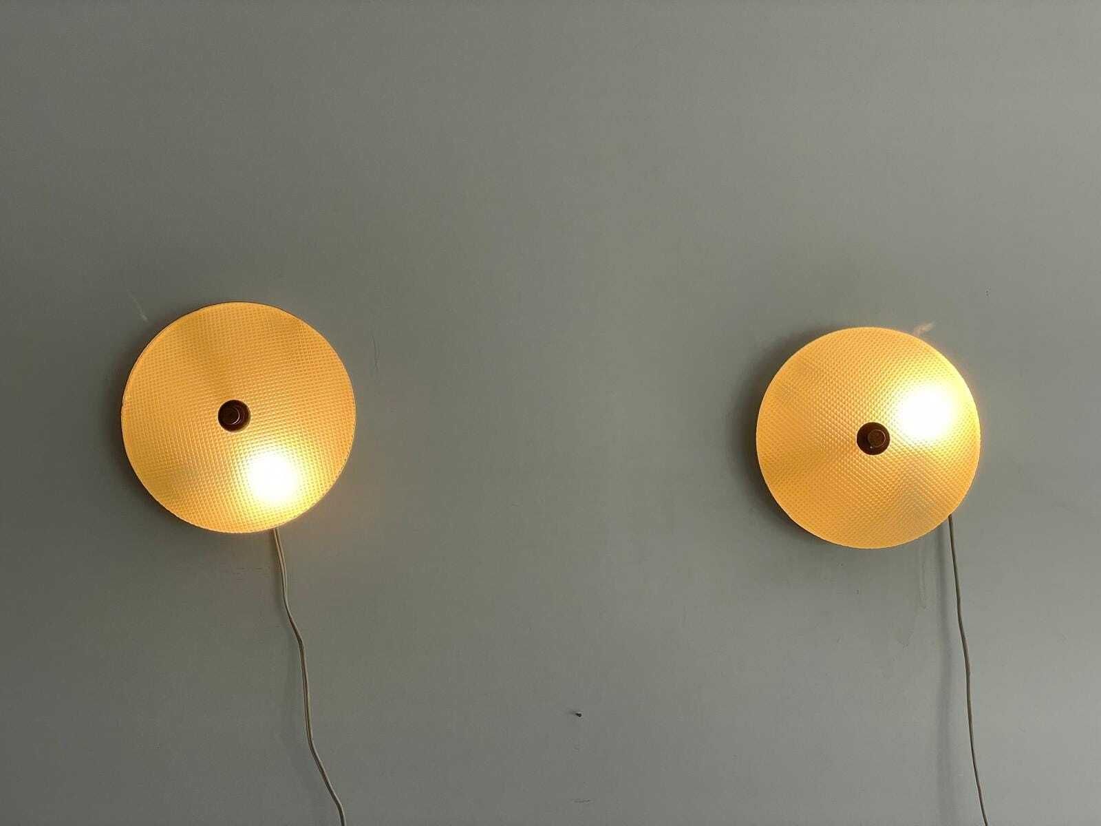 Textured Glass And White Metal Pair Of Sconces By Oscar Torlasco For Lumi, 1950s, Italy photo 2182.0