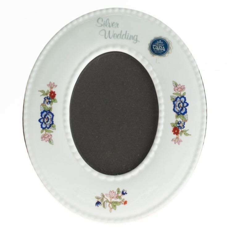 Royal Tara Fine Irish Porcelain Floral Photograph Frame