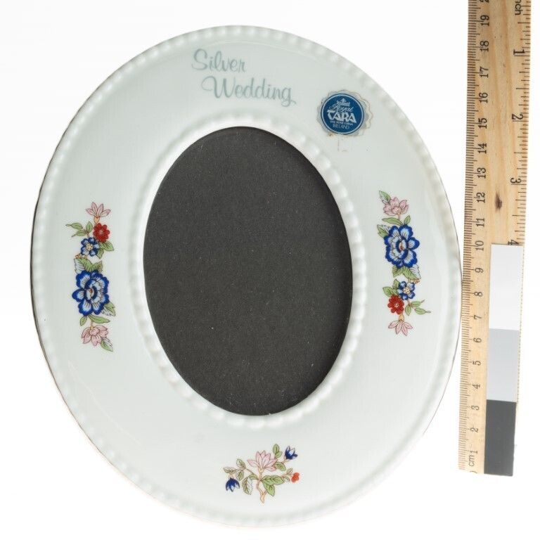 Royal Tara Fine Irish Porcelain Floral Photograph Frame photo for sale