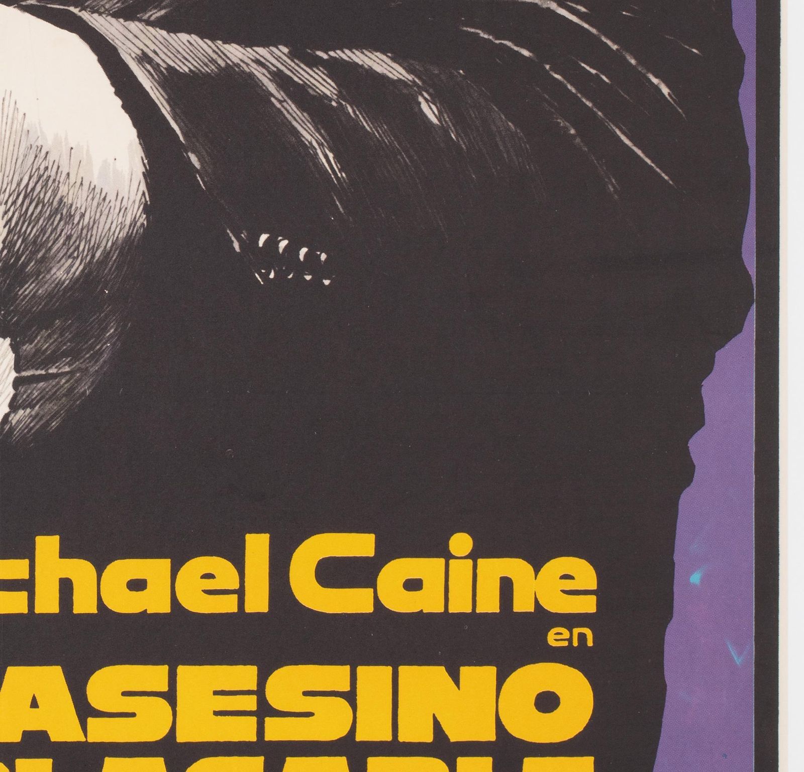 Get Carter 1971 Spanish 1 Sheet Film Movie Poster, Macario Gomez photo vinterior