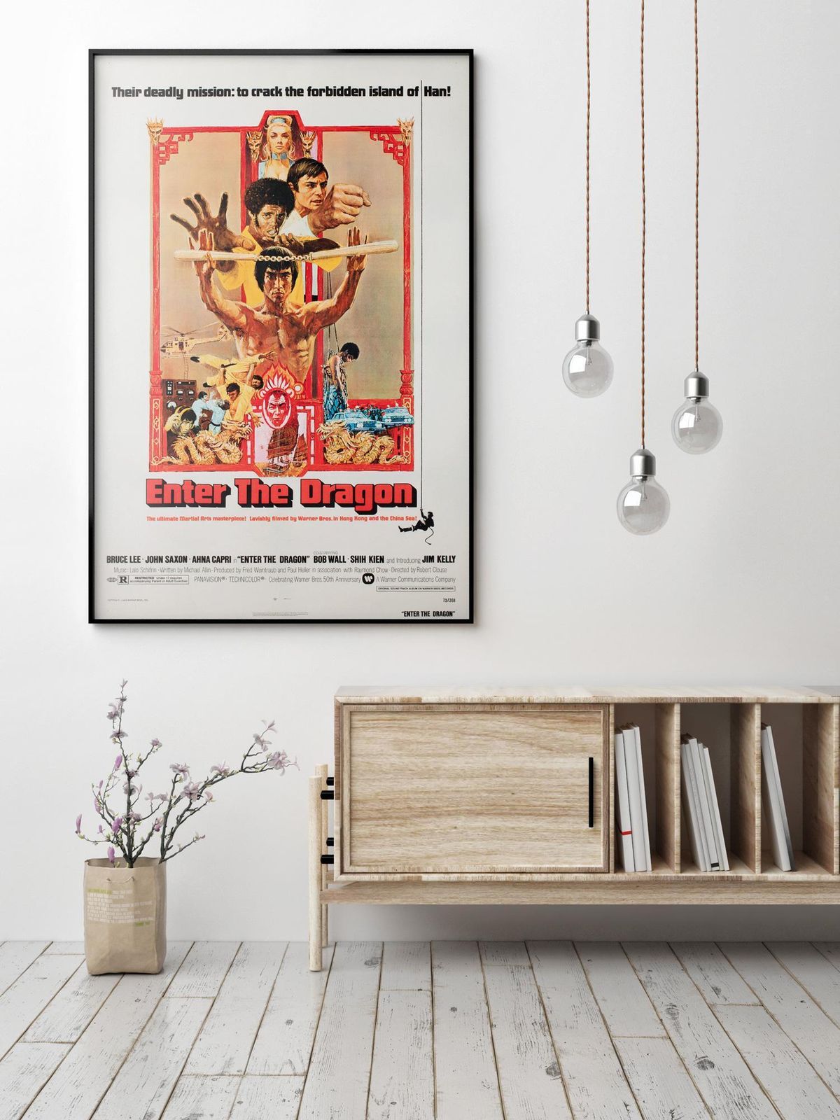 Enter The Dragon 1973 Us 1 Sheet Film Movie Poster, Bob Peak photo furniture