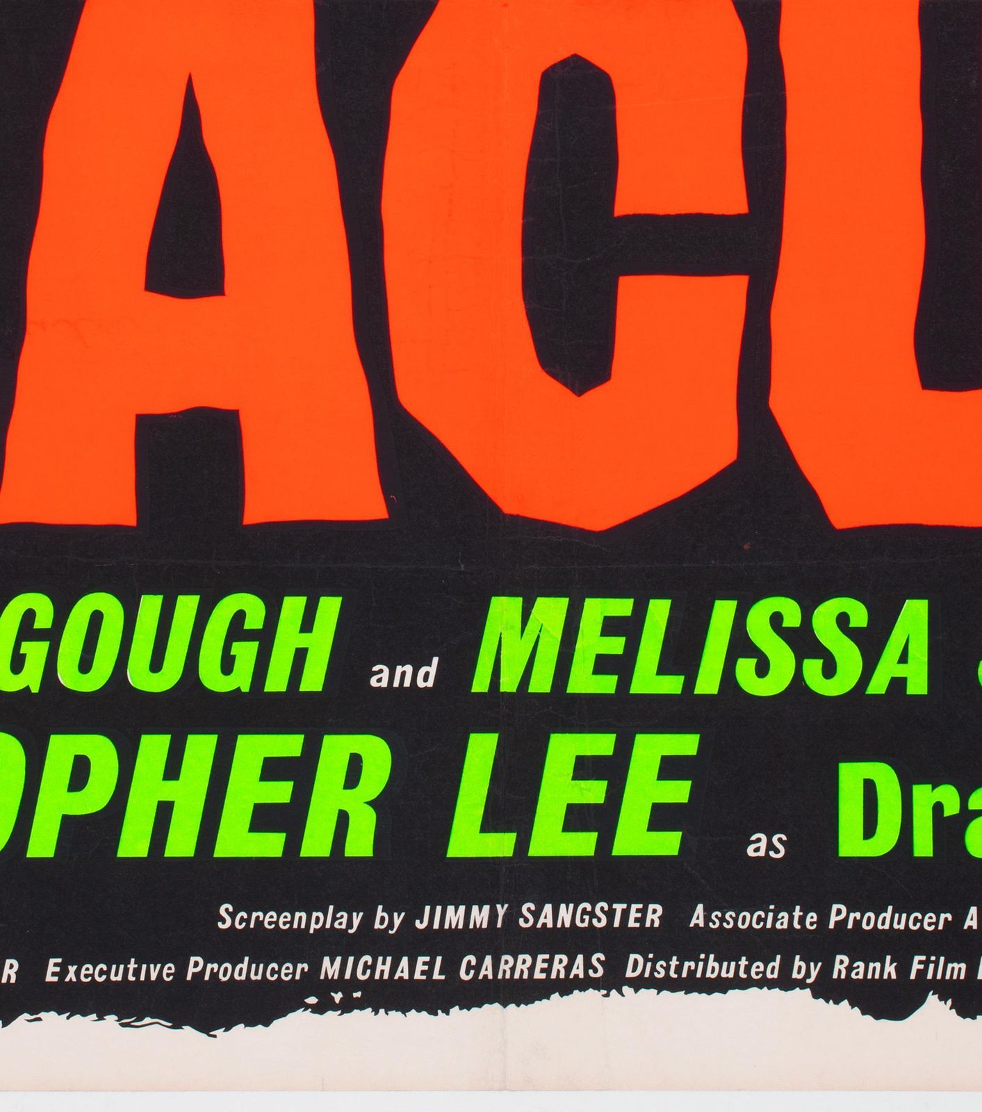Dracula 1958 Uk Quad Film Poster photo buy