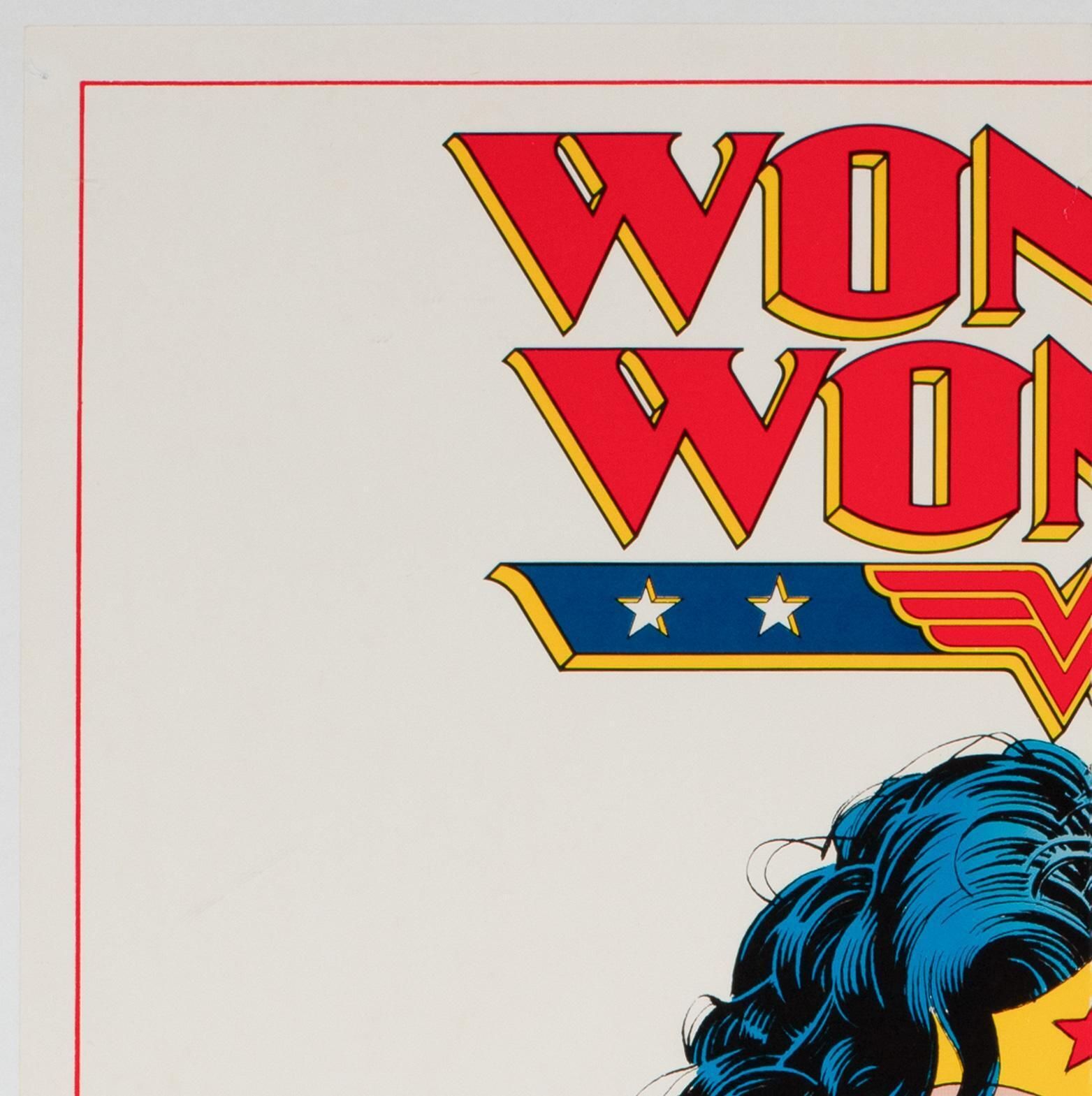 Wonder Woman 1992 Us Dc Comics Promotional Poster, Brian Bolland photo for sale