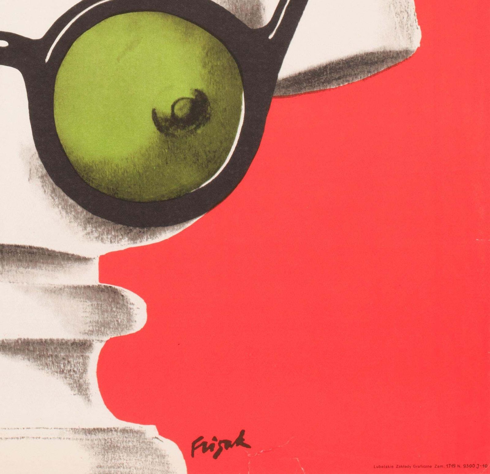 Ale Heca! 1976 Polish A1 Film Movie Poster, Jerzy Flisak photo vintage
