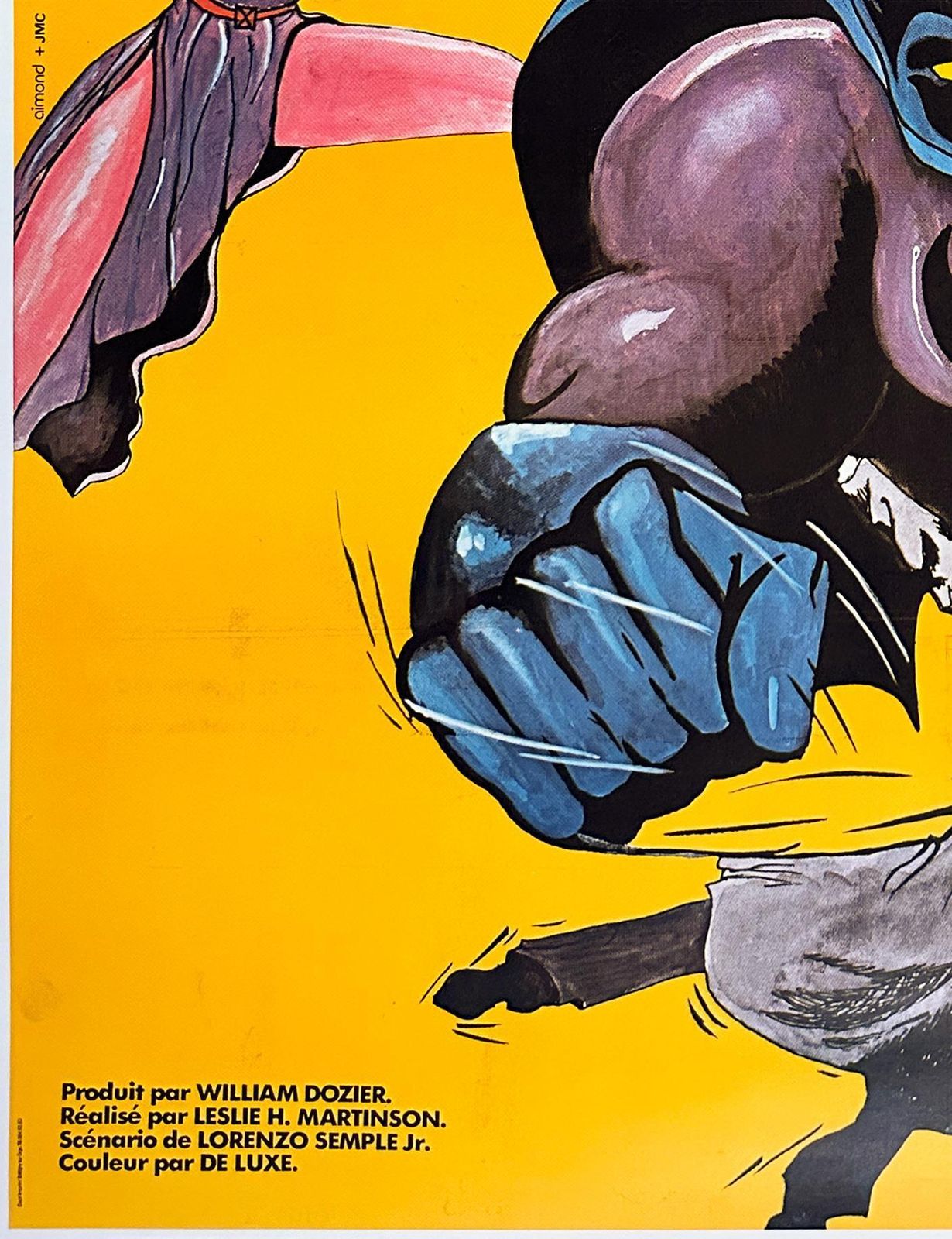 Batman R1970s French Grande Film Movie Poster photo 2387.0