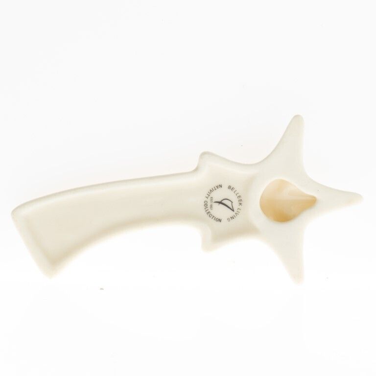 Belleek Irish Gilt Pottery Ceramic Porcelain Nativity Shooting Star photo furniture