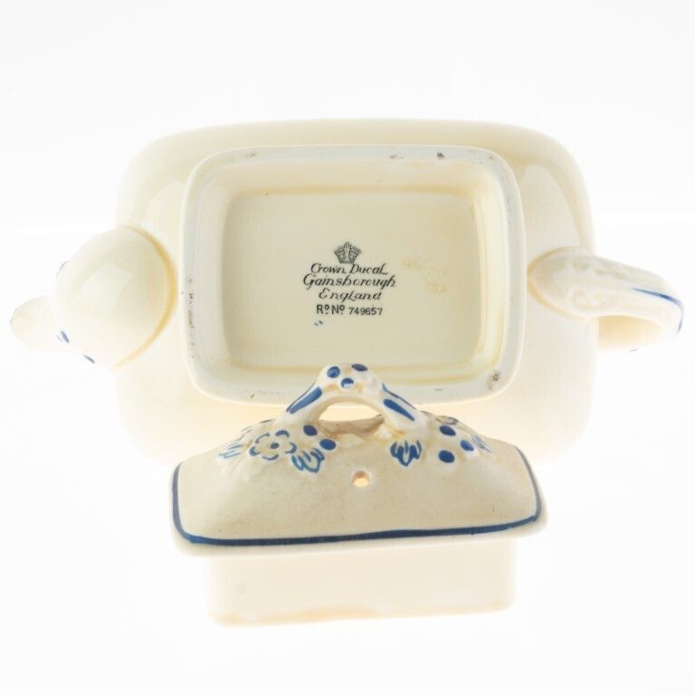 Antique Crown Ducal Gainsborough Porcelain Ceramic Teapot photo furniture