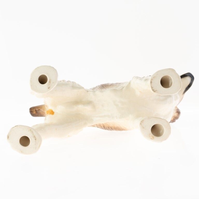 Mid Century English Ceramic Porcelain Pottery Dog Figure photo furniture