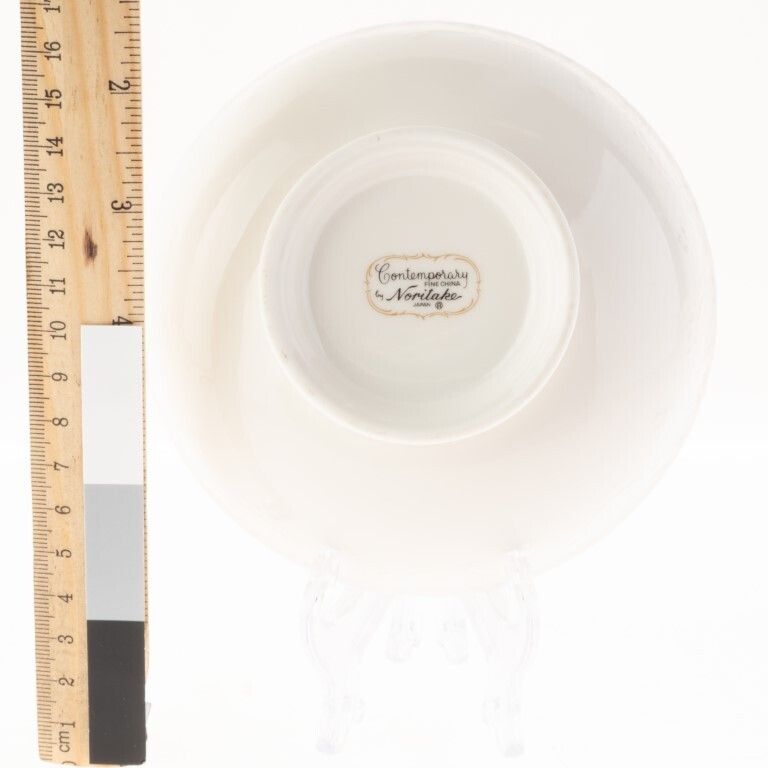Noritake Gilt Porcelain Floral Art Nouveau Style Bowl photo for sale
