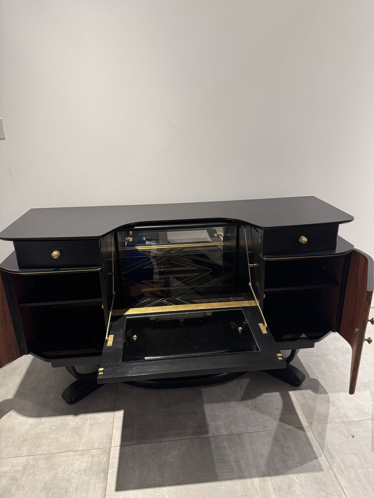 Asteria Cocktail Cabinet/  Art Deco Cocktail Bar photo vinterior
